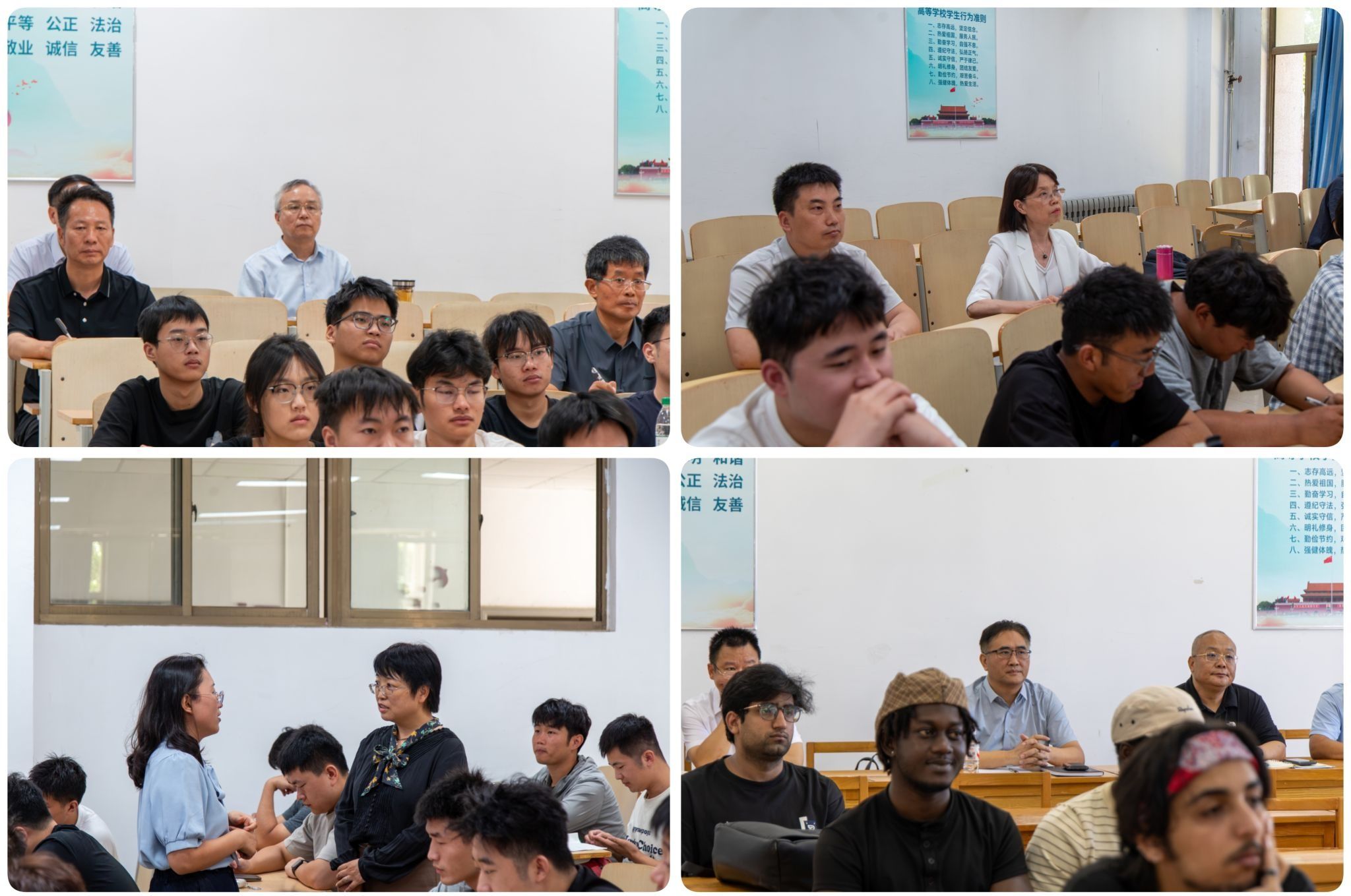 校领导深入课堂把脉新学期教学“第一课”